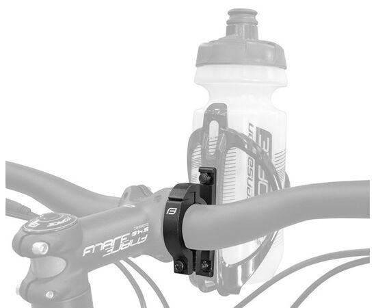 Адаптер для крепления флягодержателя на руль 31.8 мм FORCE 241992 (чёрный), изображение 2