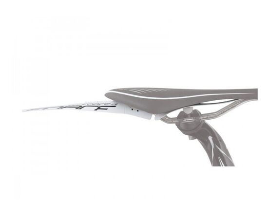 Крыло заднее под седло Force 89928F (белый), Цвет: белый, изображение 2