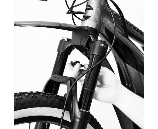 Щиток передний Polisport Mud-Pro 8624300001 (чёрный), изображение 4