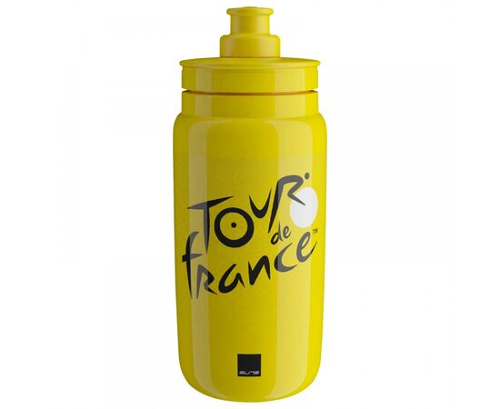 Велобутылка Elite FLY TOUR DE FRANCE 2021 Iconic 550мл (жёлтая), Цвет: жёлтый, Объём: 550