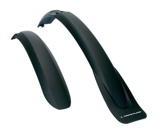 Комплект крыльев для велосипеда Longus MTB 2000 V-Brake 89906 (чёрный), изображение 2 Комплект крыльев для велосипеда Longus MTB 2000 V-Brake 89906 (чёрный), изображение 2