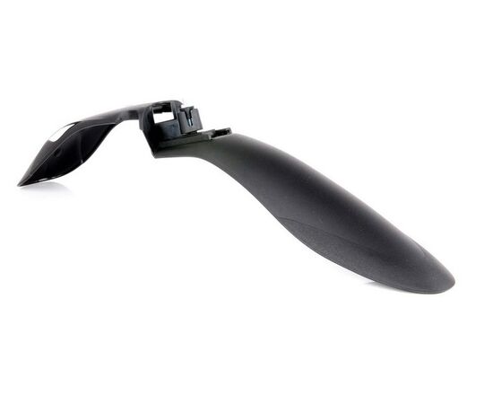 Щиток грязезащитный передний SIMPLA HAMMER SDF (чёрный/белый), Цвет: черный, изображение 2