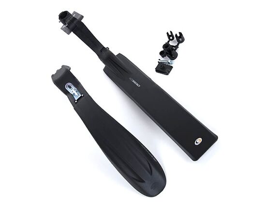 Щитки для велосипеда SIMPLA CROSS SDR+RAPTOR SDF (чёрный), изображение 2