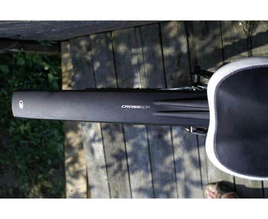 Щиток грязезащитный задний SIMPLA CROSS SDR (чёрный), изображение 2