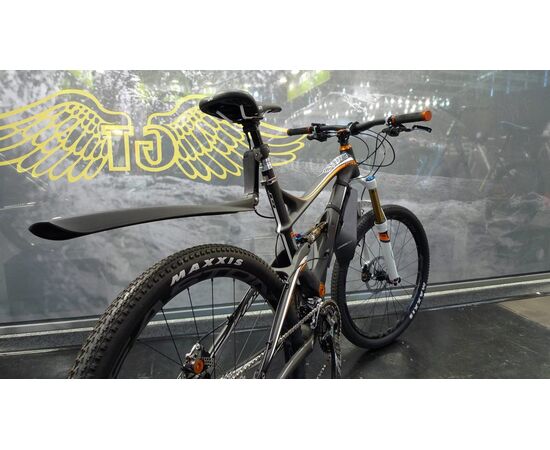 Щиток грязезащитный передний SIMPLA CROSS SDF (чёрный), изображение 5