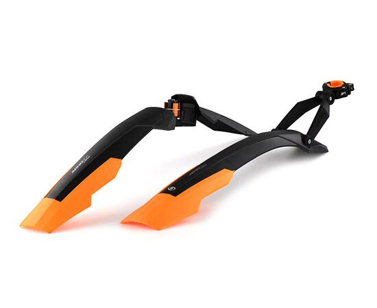 Щитки для велосипеда SIMPLA ADHD SDL (чёрный/оранжевый), Цвет: Оранжевый