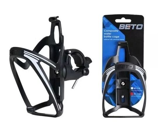 Флягодержатель BETO BC-110C (чёрный/белый), Цвет: белый, изображение 3