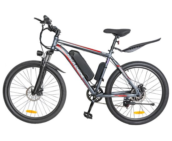 Электровелосипед HIPER ENGINE B54 (cерый космос), Цвет: серый, изображение 7