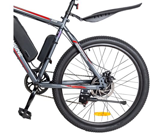 Электровелосипед HIPER ENGINE B54 (cерый космос), Цвет: серый, изображение 4