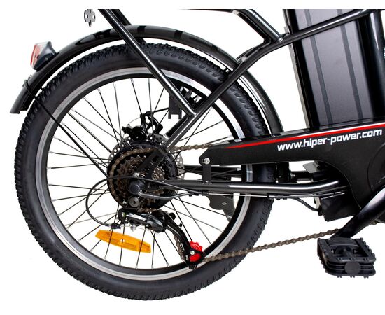 Электровелосипед HIPER ENGINE BF203 (графитовый), Цвет: графитовый, изображение 6