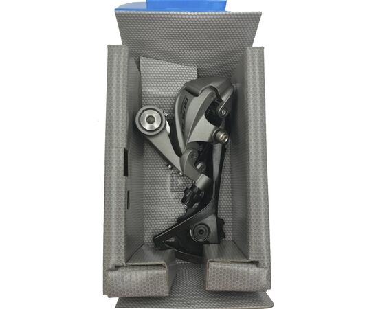 Переключатель задний Shimano Alivio RD-T4000 SGS 9 скоростей (серебристый), Цвет: серый, изображение 3