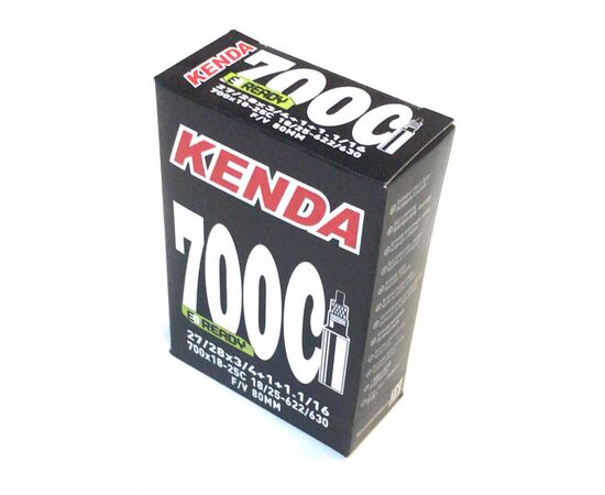 Камера KENDA 28"/700C (700х18/25C) FV 80 мм 5-511282