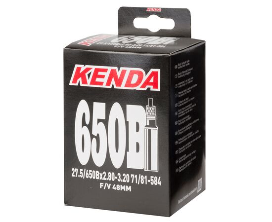Камера KENDA 27.5x2.80-3.20" (71/81-584) FV 48 мм 5-514408