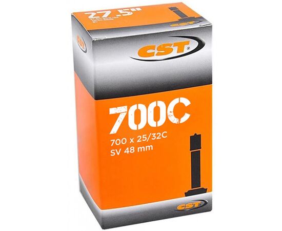 Камера велосипедная CST 700x25/32С SV 48 мм, изображение 2