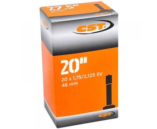 Камера велосипедная CST 20x1.75/2.125 SV 48 мм, изображение 2