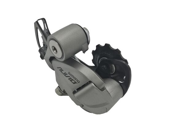 Переключатель задний Shimano Alivio RD-T4000 SGS 9 скоростей (серебристый), Цвет: серый, изображение 5