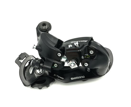 Переключатель задний Shimano Tourney RD-TY300 на болт 6/7 скоростей, изображение 2