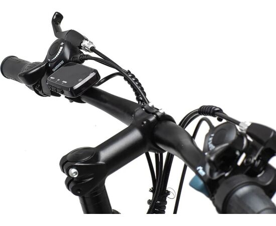 Электровелосипед FURENDO E-X5 350 (чёрный матовый), Цвет: черный, изображение 6