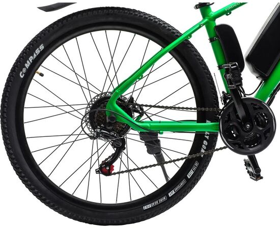 Электровелосипед FURENDO E-X5 350 (люминесцентно-зеленый), Цвет: зелёный, изображение 4