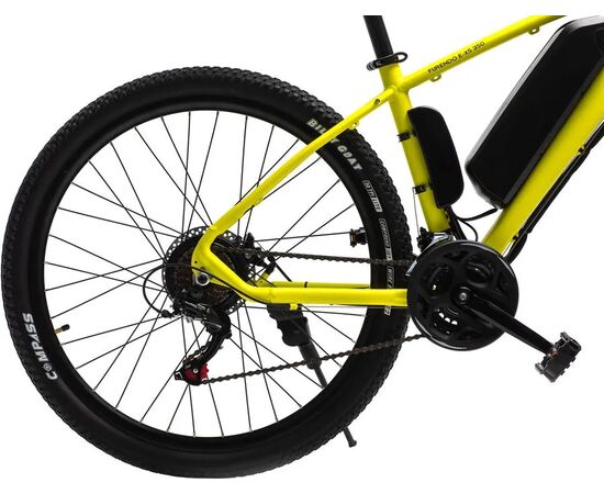 Электровелосипед FURENDO E-X5 350 (люминесцентно-желтый), Цвет: жёлтый, изображение 4