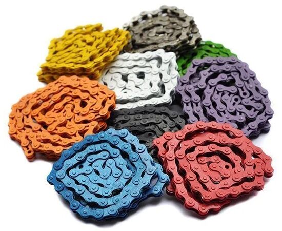 Цепь велосипедная YBN S410H 112 звеньев (зелёный), Цвет: зелёный, Количество звеньев: 112, Замок цепи: замок, изображение 2