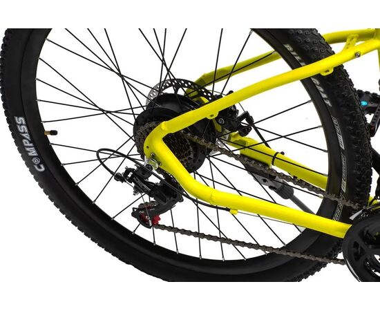 Электровелосипед FURENDO E-X5 350 GT (люминесцентно-желтый), Цвет: жёлтый, изображение 5