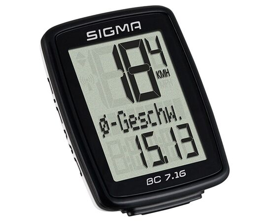 Велокомпьютер Sigma Sport BC 7.16, изображение 2 Велокомпьютер Sigma Sport BC 7.16, изображение 2