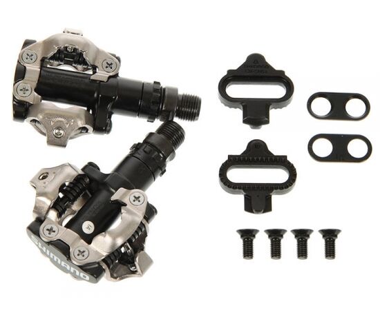 Педали Shimano PD-M520 с шипами (чёрный), Цвет: черный, изображение 4