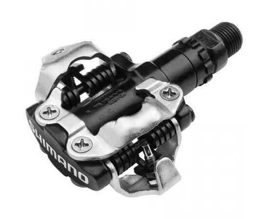 Педали Shimano PD-M520 с шипами (чёрный), Цвет: черный, изображение 3