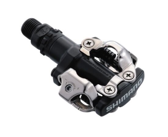 Педали Shimano PD-M520 с шипами (чёрный), Цвет: черный, изображение 2