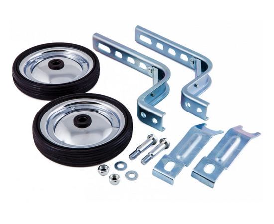 Приставные колеса стальные JOY KIE JK7258 RTZJK7258001 с кронштейнами и крепежом 130 мм, изображение 2