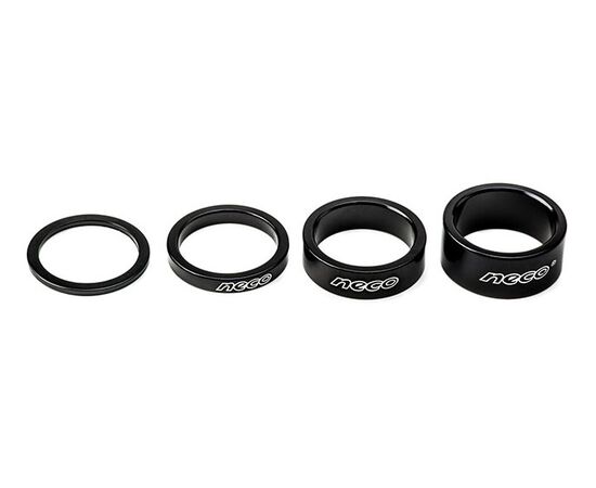 Алюминиевое проставочное кольцо NECO AS3602 (чёрный), Цвет: черный