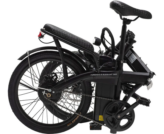 Электровелосипед FURENDO E-ELEGANT 300 (чёрный матовый), изображение 4