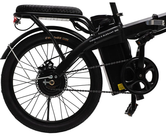 Электровелосипед FURENDO E-ELEGANT 300 (чёрный матовый), изображение 5
