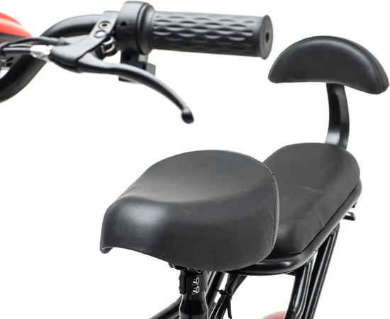 Электровелосипед FURENDO E-SCOOTER 350 (чёрно-красный), изображение 9