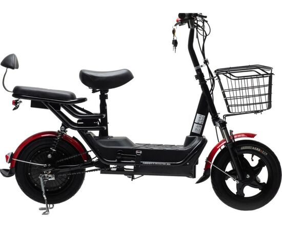 Электровелосипед FURENDO E-SCOOTER 350 (чёрно-красный)