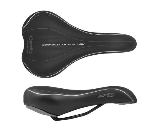 Седло Force TOUR 20005 (чёрный), изображение 2