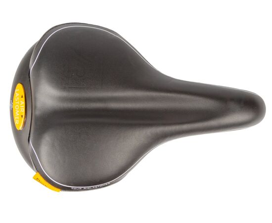 Седло велосипедное комфортное с амортизаторами VELO PLUSH TOUR AIRLASTOMER 5-250126 (чёрный), изображение 5