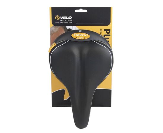 Седло велосипедное комфортное с амортизаторами VELO PLUSH TOUR AIRLASTOMER 5-250126 (чёрный), изображение 6