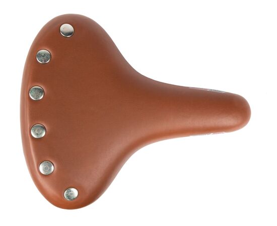 Седло велосипедное комфортное c пружинами VELO VL-8114 6-148114 "ретро" (коричневый), изображение 4 Седло велосипедное комфортное c пружинами VELO VL-8114 6-148114 "ретро" (коричневый), изображение 4