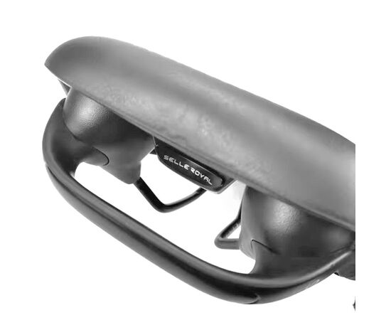 Седло велосипедное Sell Royal SR255/200 (чёрный), изображение 3