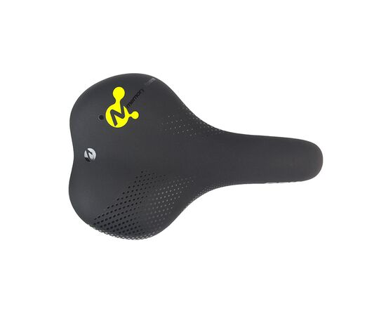 Седло DDK D225Q (чёрный/зелёный), изображение 2