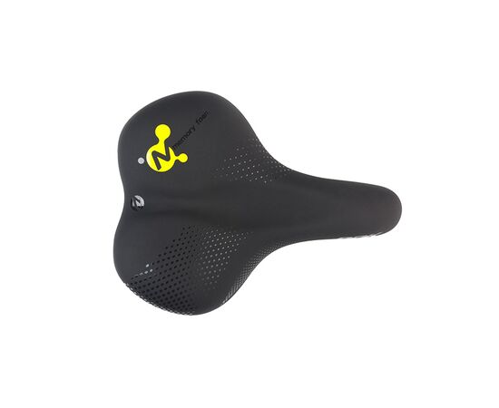 Седло DDK D2261Q (чёрный/зелёный), изображение 2