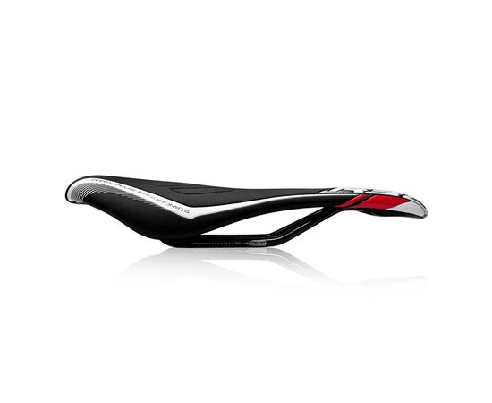 Седло DDK 305 R30 (чёрный/белый/красный), изображение 2 Седло DDK 305 R30 (чёрный/белый/красный), изображение 2