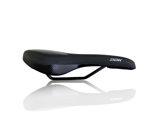 Седло DDK D073MF (чёрный/серый/синий), изображение 2