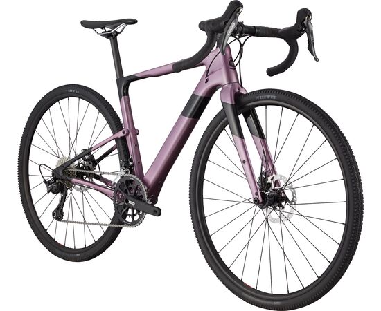 Велосипед Cannondale Gravel Topstone Carbon Women's 4 700c (лаванда), изображение 2