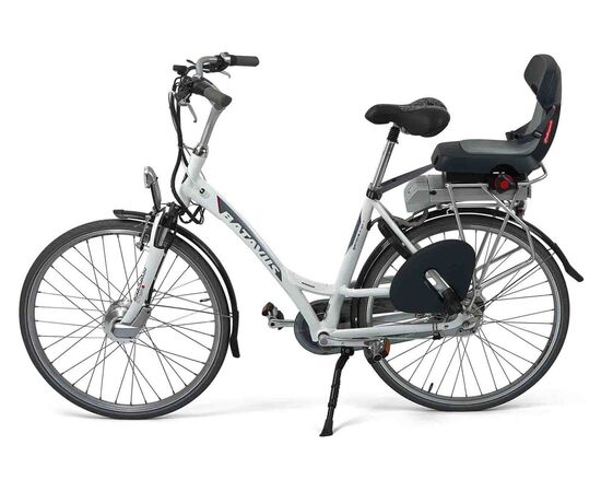 Детское велокресло Polisport Guppy Junior (тёмно-серый/серебристый), изображение 3