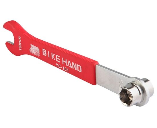 Захват для педалей с резиновой рукояткой BIKE HAND YC-161 6-210161 (5 мм плюc головки 14/15 мм)
