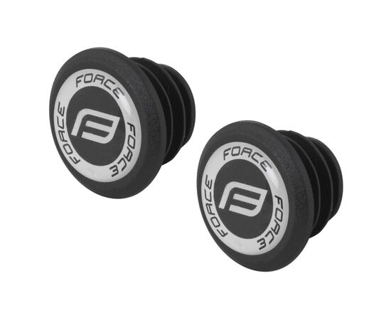 Ручки руля резиновые Force ROSS 38268 (чёрно-серый), изображение 2