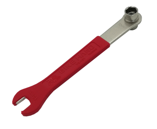 Захват для педалей с резиновой рукояткой BIKE HAND YC-161 6-210161 (5 мм плюc головки 14/15 мм), изображение 2